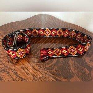 Groovy 1970s Jeanswest Vintage Fabric Belt